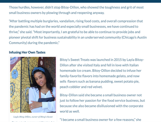 Kapitus Shouts out Bitoy's Sweet Treats for Black History Month