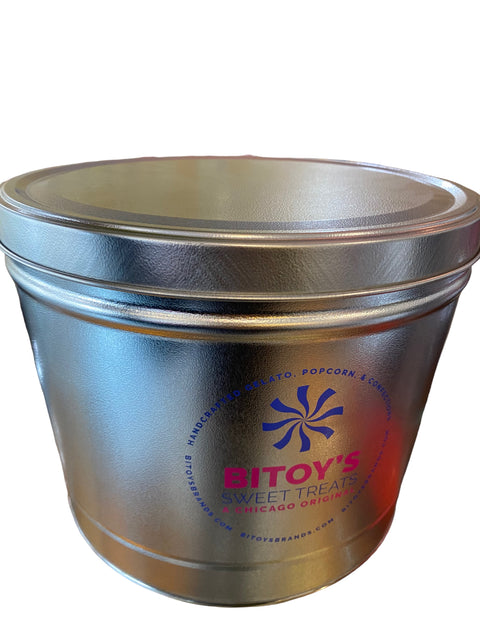 2 Gallon Popcorn Tins