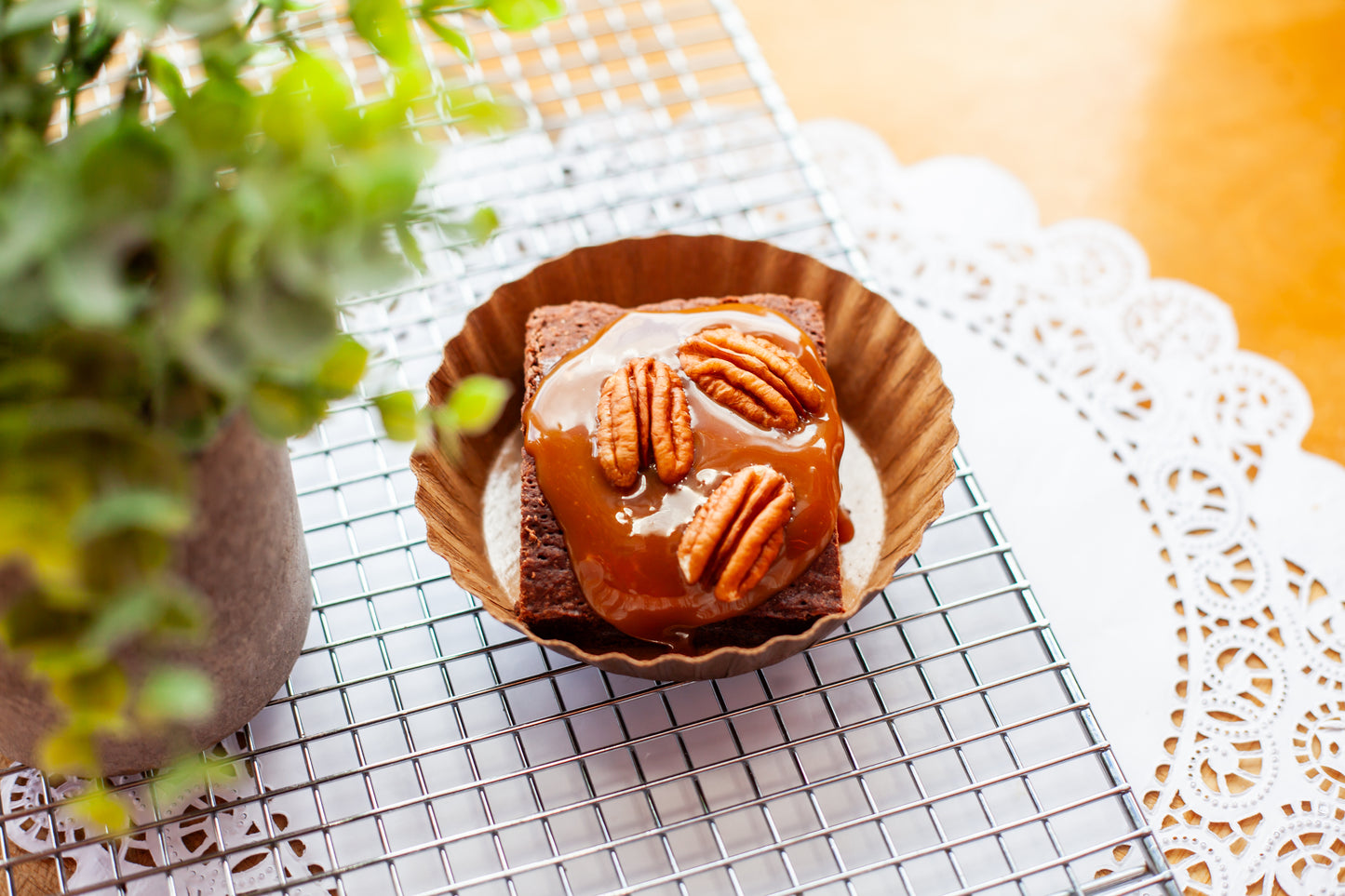 Artisanal Triple Chocolate Fudge Brownies