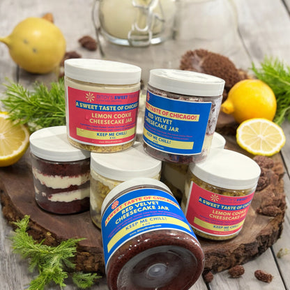 Handcrafted Cheesecake Jars