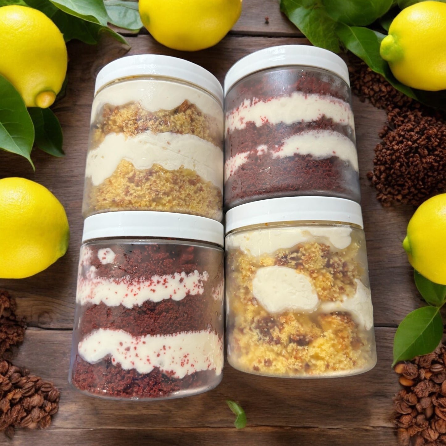 Handcrafted Cheesecake Jars