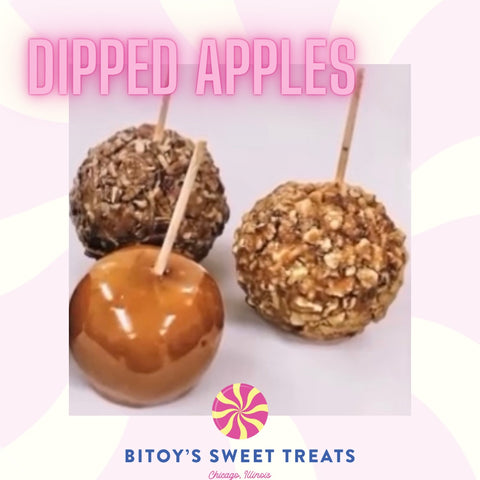 Dipped Granny Caramel Apples (2 QTY)